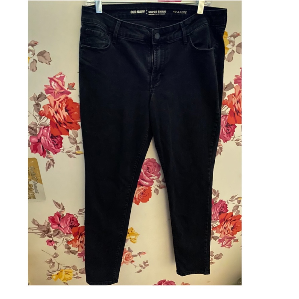 old navy jeans black